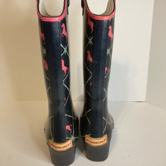 Brit and bridle rubber rain boots - Picture 4 of 5